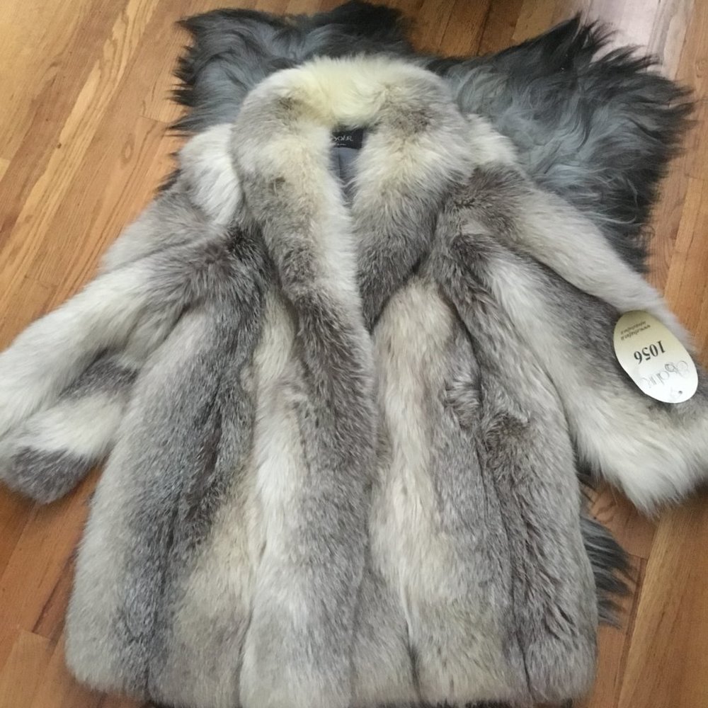 Elsa Furs of Italy  fox  jacket size 2x New